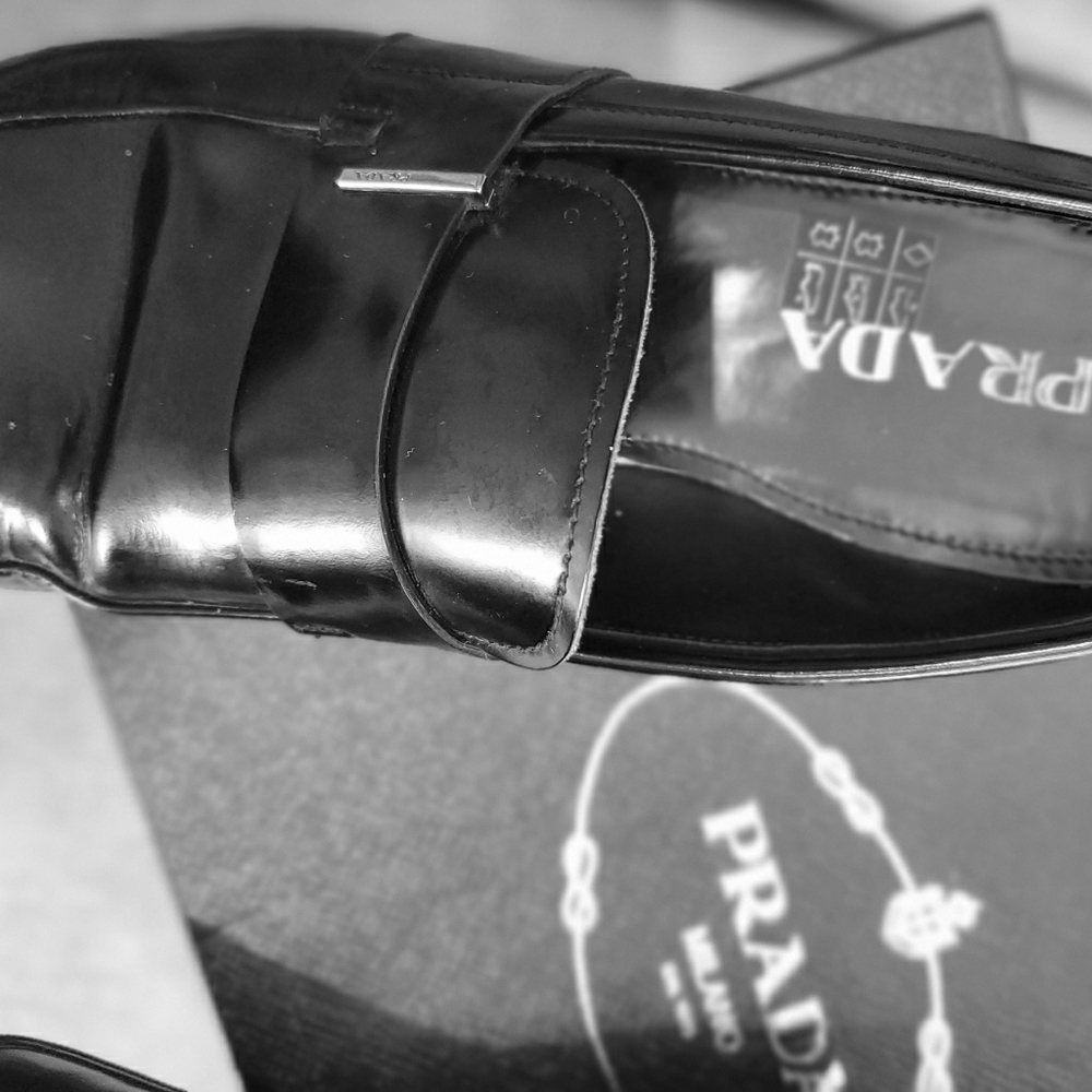 Prada Authentic Men's Shoes 11.5